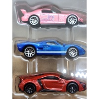 Mattel Hot Wheels HVX27 Fast and Furious 10 Car Pack 1st Collection