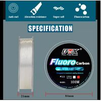 FTK Full Time Killer Fluoro Carbon Fishing Lure Line Size 100m