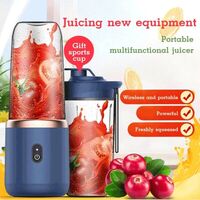 Wireless Blender Juicer & Smoothy, USB Rechargeable Multi-Function (NEW)