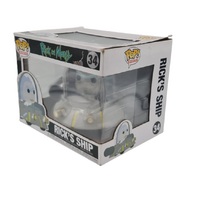 Funko Pop! Rides #34 Rick and Morty Rick's Ship Collectible Vinyl Figure