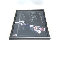 NFL Fanatics Signed Rob Gronkowski NE Patriots Super Bowl Frame (Pre-Owned)