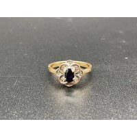 Ladies 18ct Yellow Gold Ring (Pre-Owned)