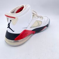 Jordan Mars 270 White Fire Red Size 13 US Men's Sneakers (Pre-owned)