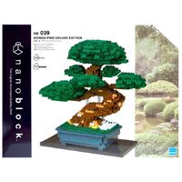 Nanoblock Bonsai Pine Deluxe Edition NB039 1130 Pieces