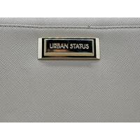 Urban Status Women’s Zip-Around Leather Wallet Pouch Beige 