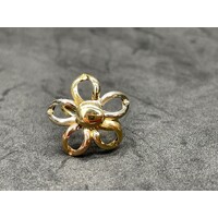 Ladies 18ct Yellow Gold Flower Ring (Pre-Owned)