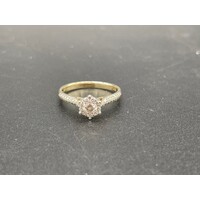 Ladies 9ct Yellow Gold Ring (Pre-Owned)