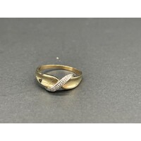 Ladies 9ct Yellow Gold Ring (Pre-Owned)