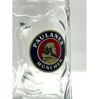 Paulaner Munchen Bavarian Collectors 1 Litre Stein Mug German Barware