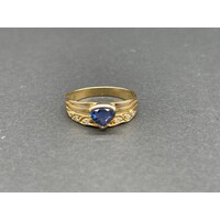 Ladies 18ct Yellow Gold Ring (Pre-Owned)