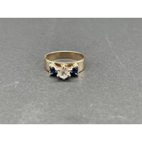 Ladies 9ct Yellow Gold Ring (Pre-Owned)