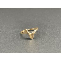 Ladies 9ct Yellow Gold Ring (Pre-Owned)