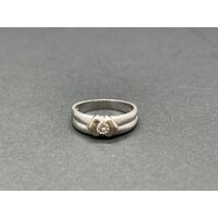 Ladies 18ct White Gold Diamond Ring (Pre-Owned)