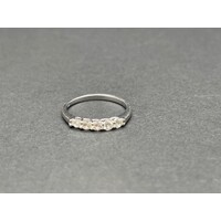 Ladies 18ct White Gold Diamond Ring (Pre-Owned)