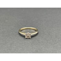 Ladies 9ct Yellow Gold Ring (Pre-Owned)