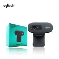 Logitech C270 HD Webcam Black 720p 30 fps Widescreen Video Calling