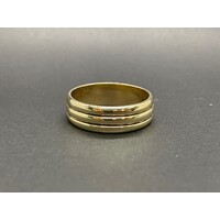 Mens 9ct Solid Yellow Gold Ring