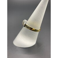 Ladies 18ct Yellow Gold Diamond Ring