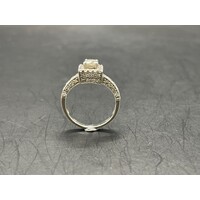 Ladies 18ct White Gold Diamond Engagement Ring