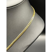 Ladies 18ct Yellow Gold Curb Link 'SUZETTE' Necklace