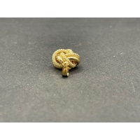 Ladies 18ct Yellow Gold Infinity Knot Pendant