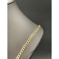 Men's 9ct Yellow Gold Curb Link Necklace