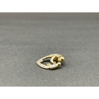 Ladies 9ct Yellow Gold Mother and Child Heart Pendant