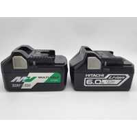 Hitachi Impact Driver and Impact Driver Drill Kit with 2 x Batteries and Charger