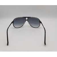 Carrera 1050/S Black Blue Dark Blue Gradient Lenses Sunglasses with Case