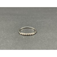 Ladies 18ct White Gold Diamond Ring