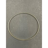 Ladies 9ct Yellow Gold Oval Bangle