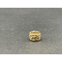 Ladies 10ct Yellow Gold Bead Charm