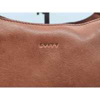 Evity Mila Leather Tote Bag Handbag Tan 3217370 with Dust Bag