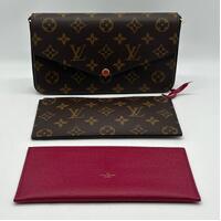 Louis Vuitton Felicie Pochette Monogram Canvas Bag with Removable Chain Strap