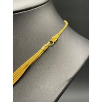 Ladies 22ct Yellow Gold Fancy Link Necklace