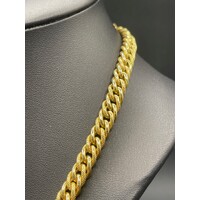 Ladies 18ct Yellow Gold Fancy Link Necklace