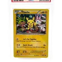 2016 XY Black Star Promo Pikachu Holo Breakpoint #XY95 PSA Mint 9 Card