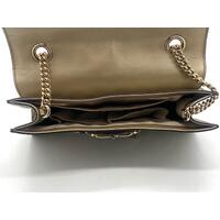 Gucci Gold Guccissima Leather Medium Emily Chain Shoulder Bag