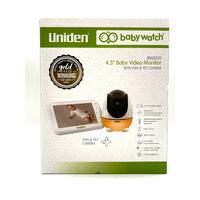 Uniden BW3531 4.3 Inch Baby Video Monitor with Pan and Tilt Camera