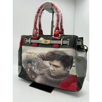 Bradford Exchange Burning Love Elvis Presley Ladies Handbag Detachable Strap