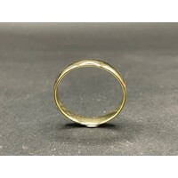 Mens 9ct Yellow Gold Plain Wedding Band Ring