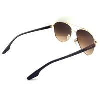 Prada Linea Rossa Gold Gradient Brown Unisex Sunglasses 4021 57 15 140