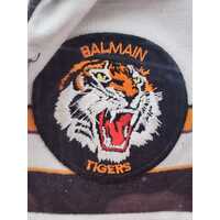 Australian RL Balmain Tigers Signed Wayne Pearce Framed Vintage Jersey