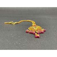 Ladies 21ct Yellow Gold Tikka Headpiece Pendant