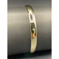 Ladies 9ct Yellow Gold Round Bangle