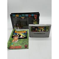 Nintendo SNES Prehistorik Man Video Game Cartridge