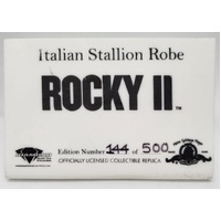 Diamond Select Rocky II The Italian Stallion Robe 144/500 Officially Licensed