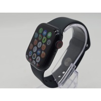 Apple Watch Series 9 41mm Aluminum Case with Black Sport Band GPS + LTE