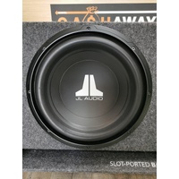 JL Audio Slot Ported BassWedge 2 x 12 Inch 600W Subwoofer Speaker