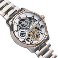 Earnshaw Longitude Stainless Steel Automatic Skeleton Mens Watch ES-8006-33